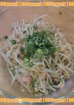 簡単♪レンジdeもやしとツナのポン酢和え-レシピのメイン写真