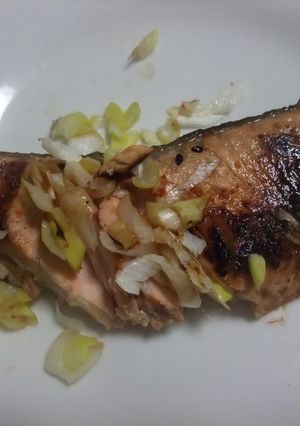 鮭の七味焼き(脱高血圧ﾒﾆｭｰ)-レシピのメイン写真