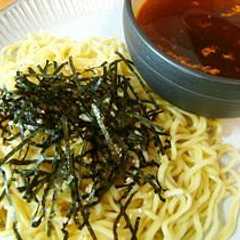 รูปของ 【めんつゆとラー油で】旨い！ざるラーメン