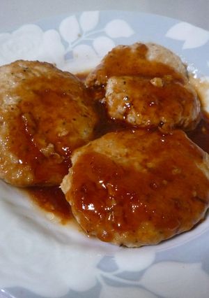 簡単♪ふわふわ和風☆豆腐ハンバーグ-レシピのメイン写真
