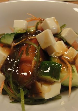 豆腐と昆布のヘルシーサラダ-レシピのメイン写真