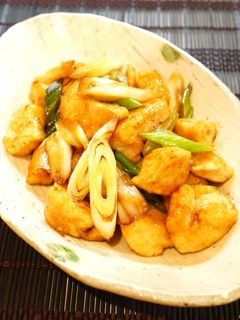 ✿鶏肉とねぎの甘辛炒め✿-レシピのメイン写真