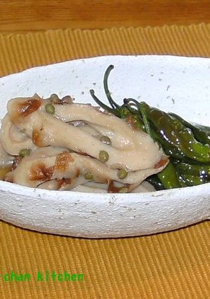 焼きちくわの山椒煮-レシピのメイン写真