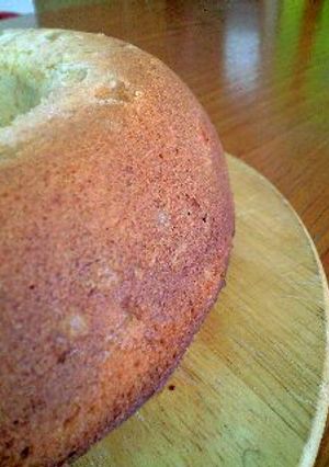 エンゼル深型で♪　りんごとおいものケーキ-レシピのメイン写真