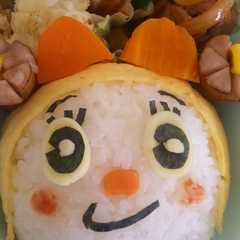 รูปของ キャラ弁♪ドラミちゃん