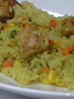 簡単!炊飯器でカレーピラフ-レシピのメイン写真