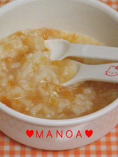 離乳食6カ月★トマトしらす粥-レシピのメイン写真