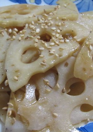 コクうまシャキシャキレンコン-レシピのメイン写真