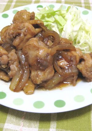 鶏肉で♡生姜焼き-レシピのメイン写真