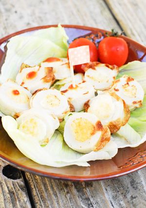 冷めても美味しいじゃがチーズ焼きちくわ-レシピのメイン写真