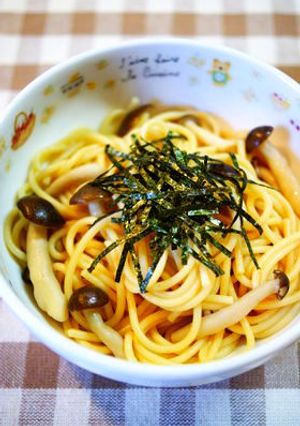 ✿しめじのバタポンパスタ✿-レシピのメイン写真