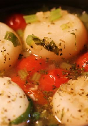 カブとプチトマトのスープ-レシピのメイン写真