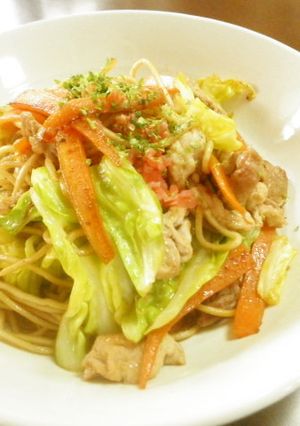 ランチで週１ペース☆我が家の焼きそば-レシピのメイン写真