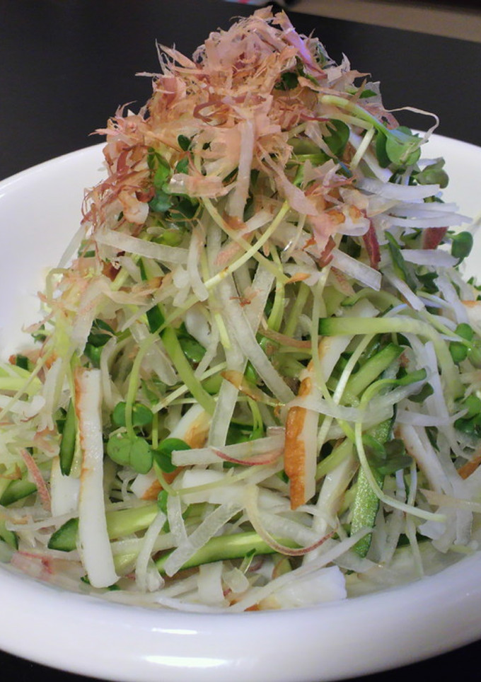 ♡ちくわと香味野菜と大根のサラダ♡-レシピのメイン写真