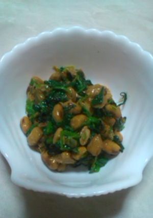 ほうれん草の納豆和え-レシピのメイン写真