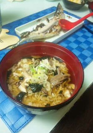 さんま茶漬け だし汁風-レシピのメイン写真