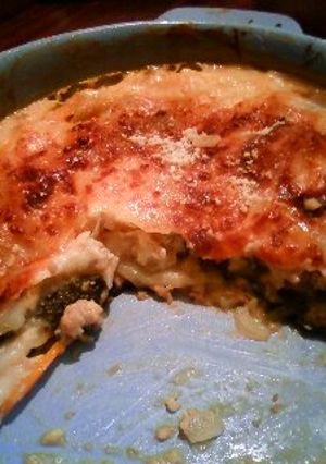 餃子の皮が余ったら・なんちゃってラザニア-レシピのメイン写真