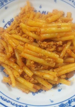 簡単☆マカロニのケチャップ炒め-レシピのメイン写真
