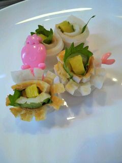 お弁当などに♪沢庵と大葉の竹輪巻き-レシピのメイン写真