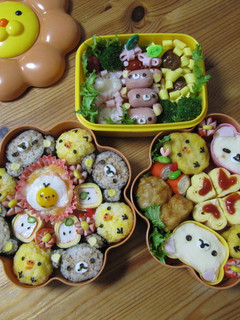 2010年運動会リラックマのキャラ弁。-レシピのメイン写真