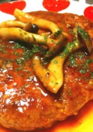 ふわふわ簡単♡豆腐×挽肉ハンバーグ-レシピのメイン写真