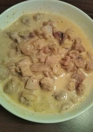 簡単!鶏肉のコーンクリーム煮-レシピのメイン写真