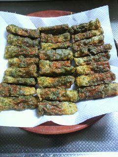 しっかり味付!ちくわの磯部揚げ-レシピのメイン写真