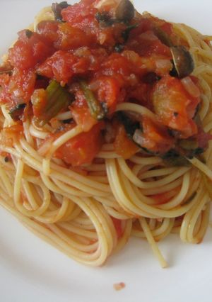 簡単♡♥　～トマトパスタ～-レシピのメイン写真