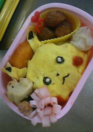ピカチュウキャラ弁-レシピのメイン写真