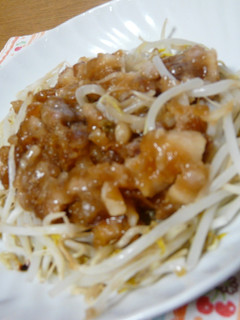 もやしと豚肉のレンジ蒸し-レシピのメイン写真