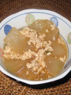 冬瓜の中華風そぼろ煮-レシピのメイン写真