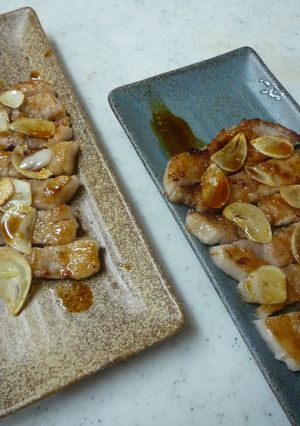 ★ポークソテー にんにくチップのせ★-レシピのメイン写真