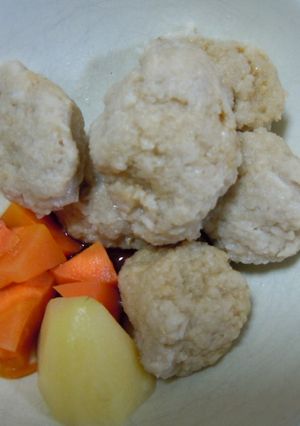 レンジで・鶏とレンコンのつくね-レシピのメイン写真