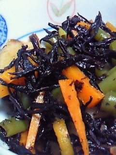 ちくわ入りひじきの煮物-レシピのメイン写真
