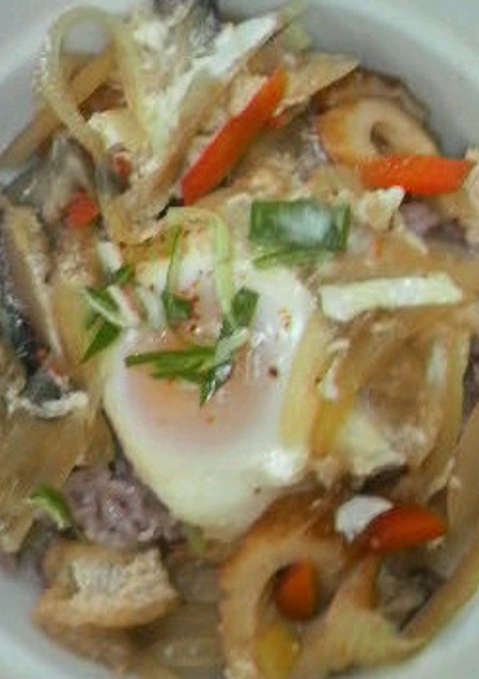 油あげと卵の丼-レシピのメイン写真