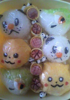 ポケモンBW弁当-レシピのメイン写真