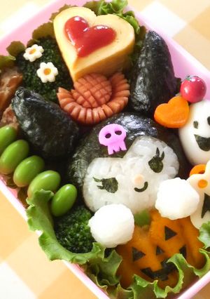 キャラ弁　ハロウィンクロミちゃん-レシピのメイン写真