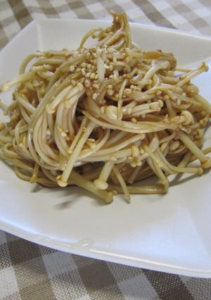 簡単♪えのきの中華和え-レシピのメイン写真