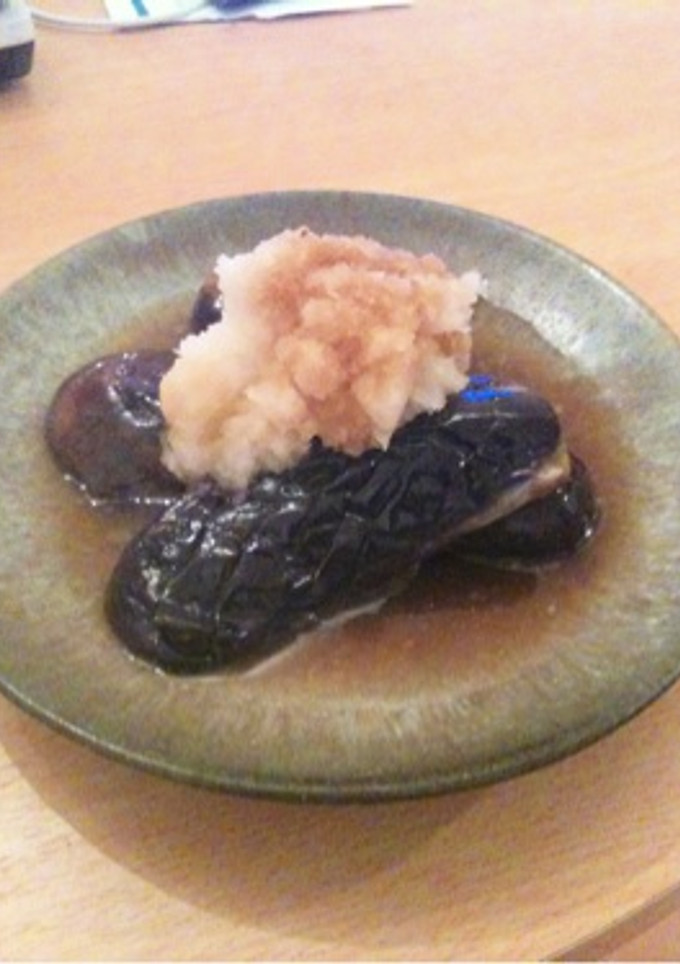 大根おろしとナスの焼き揚げ浸し-レシピのメイン写真