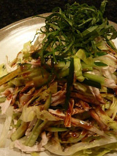 ヘルシー鶏サラダ中華甘みそ仕立て-レシピのメイン写真