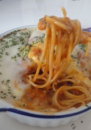 ♡スパゲティミートグラタン♡-レシピのメイン写真