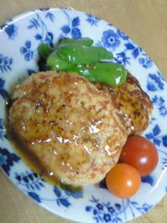鮭♥フワフワ♥ハンバーグ-レシピのメイン写真