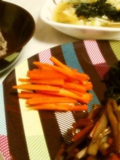 わかめとコンニャクの炒め-レシピのメイン写真