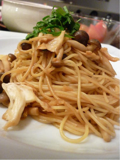ガーリック醤油の♪きのこパスタ-レシピのメイン写真