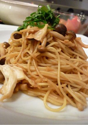 ガーリック醤油の♪きのこパスタ-レシピのメイン写真
