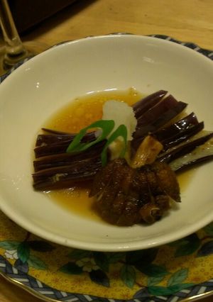 Portobelloとナスの揚げびたし-レシピのメイン写真