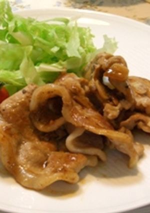 豚肉にんにく青じそ醤油焼き♪-レシピのメイン写真