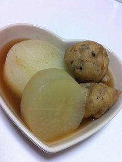 大根とコロコロがんもの煮物-レシピのメイン写真