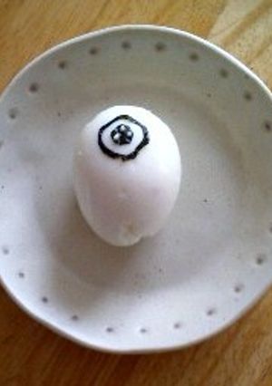 ✿ハロウィンキャラ　涙目お化け-レシピのメイン写真