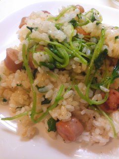 クレソンの炒めご飯-レシピのメイン写真